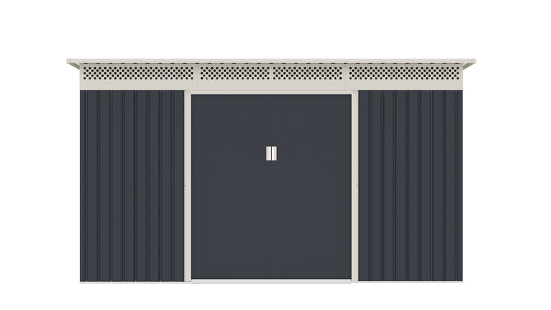 G21 GRAH 1132 kerti tároló - 340 x 333 cm, antracit
