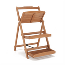 Polcállvány, 3 polcos, égerfa, IMPERO