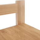 3 polcos polcállvány, természetes bambusz, IMPEROR TYP 1