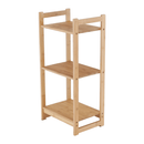 3 polcos polcállvány, természetes bambusz, IMPEROR TYP 1