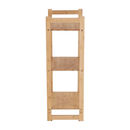 3 polcos polcállvány, természetes bambusz, IMPEROR TYP 1