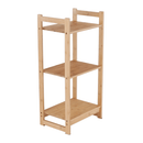 3 polcos polcállvány, természetes bambusz, IMPEROR TYP 1