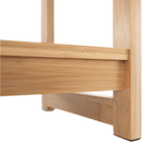 4 polcos polcállvány, természetes bambusz, IMPEROR TYP 2