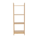 4 polcos polcállvány, természetes bambusz, IMPEROR TYP 2