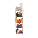 5 polcos polcállvány, természetes bambusz, IMPEROR TYP 3