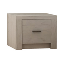 Éjjeliszekrény, kőris fehér, INFINITY I-24