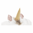 Babzsák unikornis, fehér, INOROG