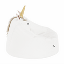 Babzsák unikornis, fehér, INOROG