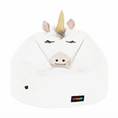 Babzsák unikornis, fehér, INOROG