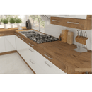 Magas szekrény, lancelot tölgy/ fehér extra magas fényű HG , VEGA 40 DK-210 2F