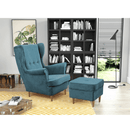 Puff, petróleum/bükk, RUFINO 3 NEW