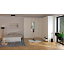Szekrény, fehér, INVITA TYP 1