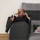 Kanapé szervező/kartámasz alátét, fekete, IPRES