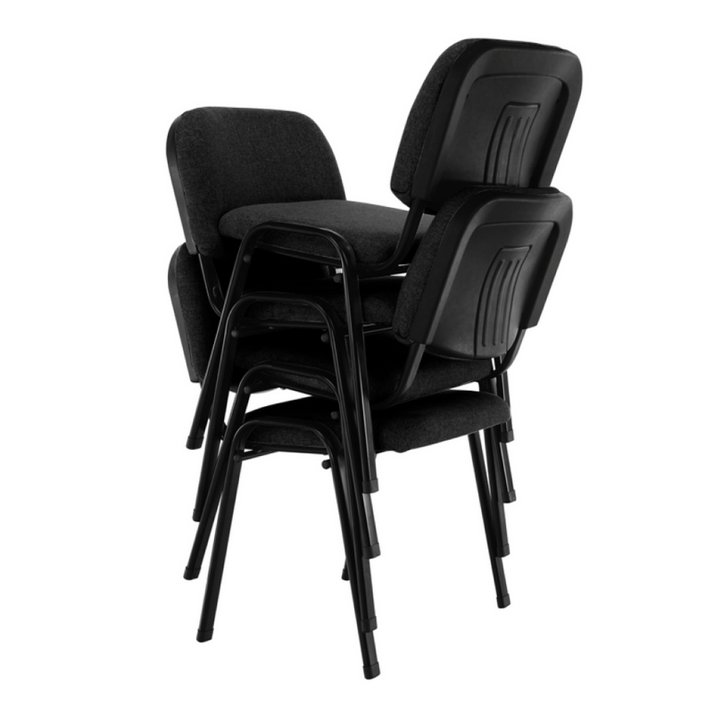 Irodai szék, fekete, ISO ECO