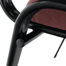 Irodai szék, vörösesbarna, ISO ECO