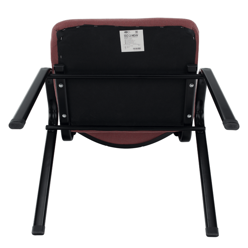 Irodai szék, vörösesbarna, ISO ECO