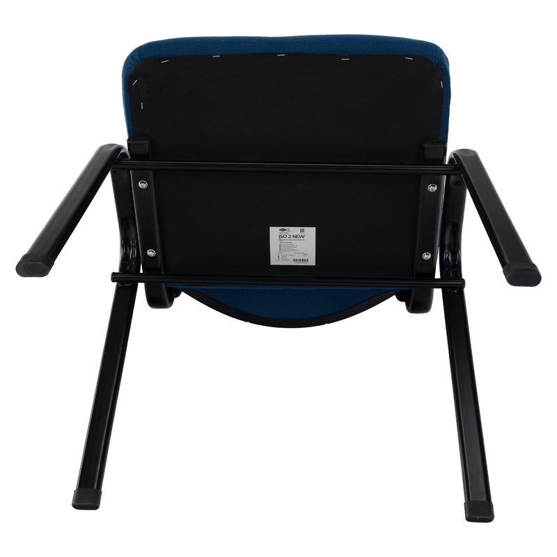 Irodai szék, sötétkék, ISO ECO