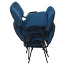 Irodai szék, sötétkék, ISO ECO