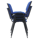 Irodai szék, kék, ISO NEW