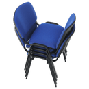 Irodai szék, kék, ISO NEW