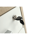 Irodai konténer, sonoma tölgy/fehér, JOHAN 2 NEW 12