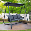 Kerti hinta, szürke/sötétszürke, JAIRA