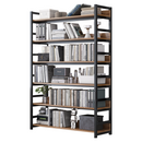 Polcállvány, sötét tölgy/fekete, JANEL TYP 2