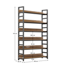 Polcállvány, sötét tölgy/fekete, JANEL TYP 2