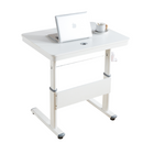 Növekvő íróasztal, fehér, JANIS