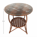 Kerti rattanszett  1+2, barna, JARUB