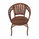 Kerti rattanszett  1+2, barna, JARUB