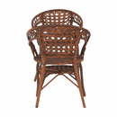 Kerti rattanszett  1+2, barna, JARUB