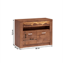 Komód, világos kőris, INFINITY I-10