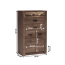 Komód, kőris sötét, INFINITY I-06