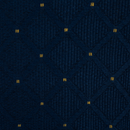 Szék, rakásolható, kék anyag/szürke váz, JEFF 3 NEW