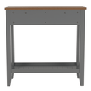 Konzolasztal, szürke/világos dió, JEREVAN