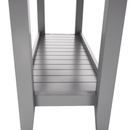 Konzolasztal, szürke/világos dió, JEREVAN