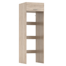 Szekrény mosógép és szárítógép fölé, sonoma tölgy, JERGI