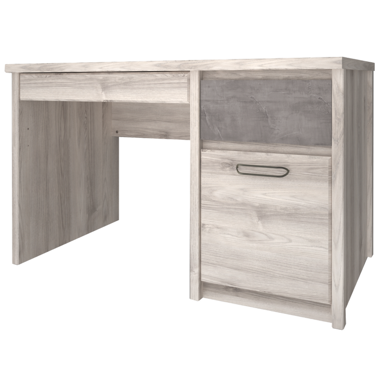 PC asztal 1D2S, nairobi gesztenye/onix, JESI NEW