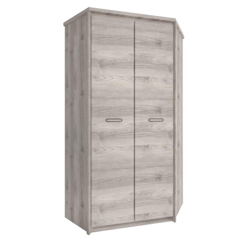 Sarokszekrény 2D, nairobi gesztenye, JESI NEW