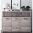 Komód 3D2S, nairobi gesztenye/onix, JESI NEW