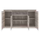 Komód 4D1S, nairobi gesztenye/onix, JESI