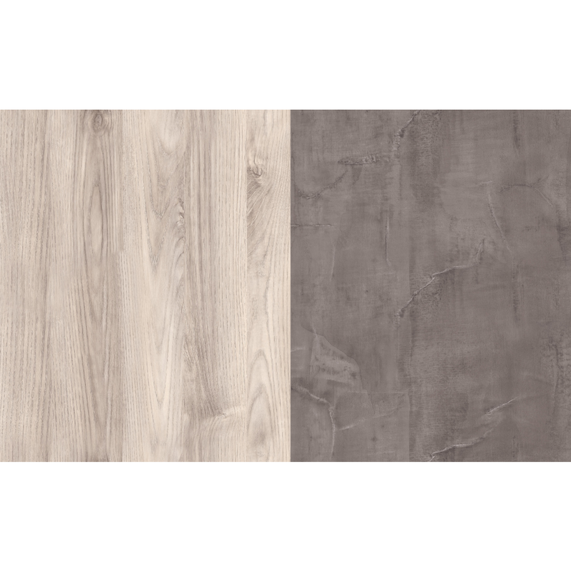 Alacsony vitrin 2D1W1S, nairobi gesztenye/onix, JESI NEW
