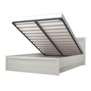 Ágy tárhellyel, 160x200, fehér, JESI