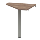 Irodai összeállítás, kraft dunkel/fehér, JOHAN 2 NEW