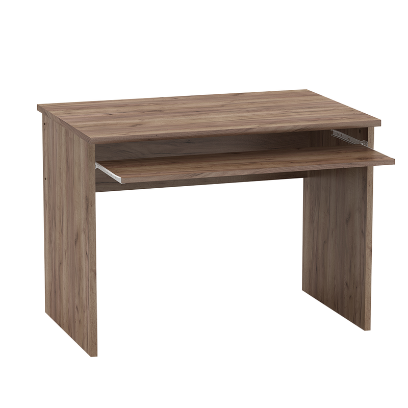 Irodai összeállítás, kraft dunkel/fehér, JOHAN 2 NEW