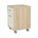 Irodai konténer, sonoma tölgy/fehér, JOHAN 2 NEW 07