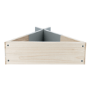 Gyerekpolc, szürke/természetes, JOLI