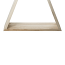 Gyerekpolc, fehér/természetes, JOLI