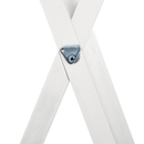 Gyerekpolc, fehér/természetes, JOLI